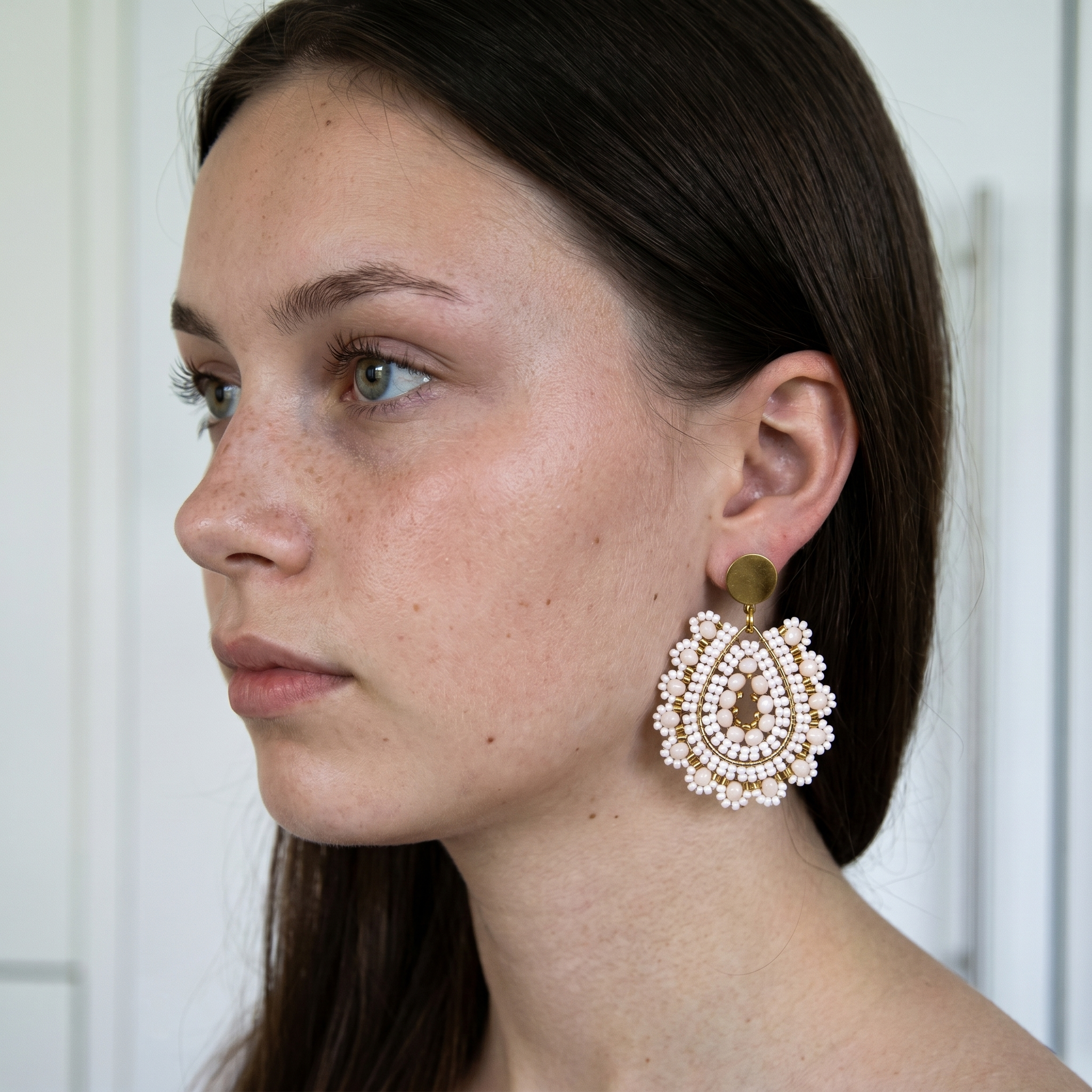Sara-Perlenohrring
