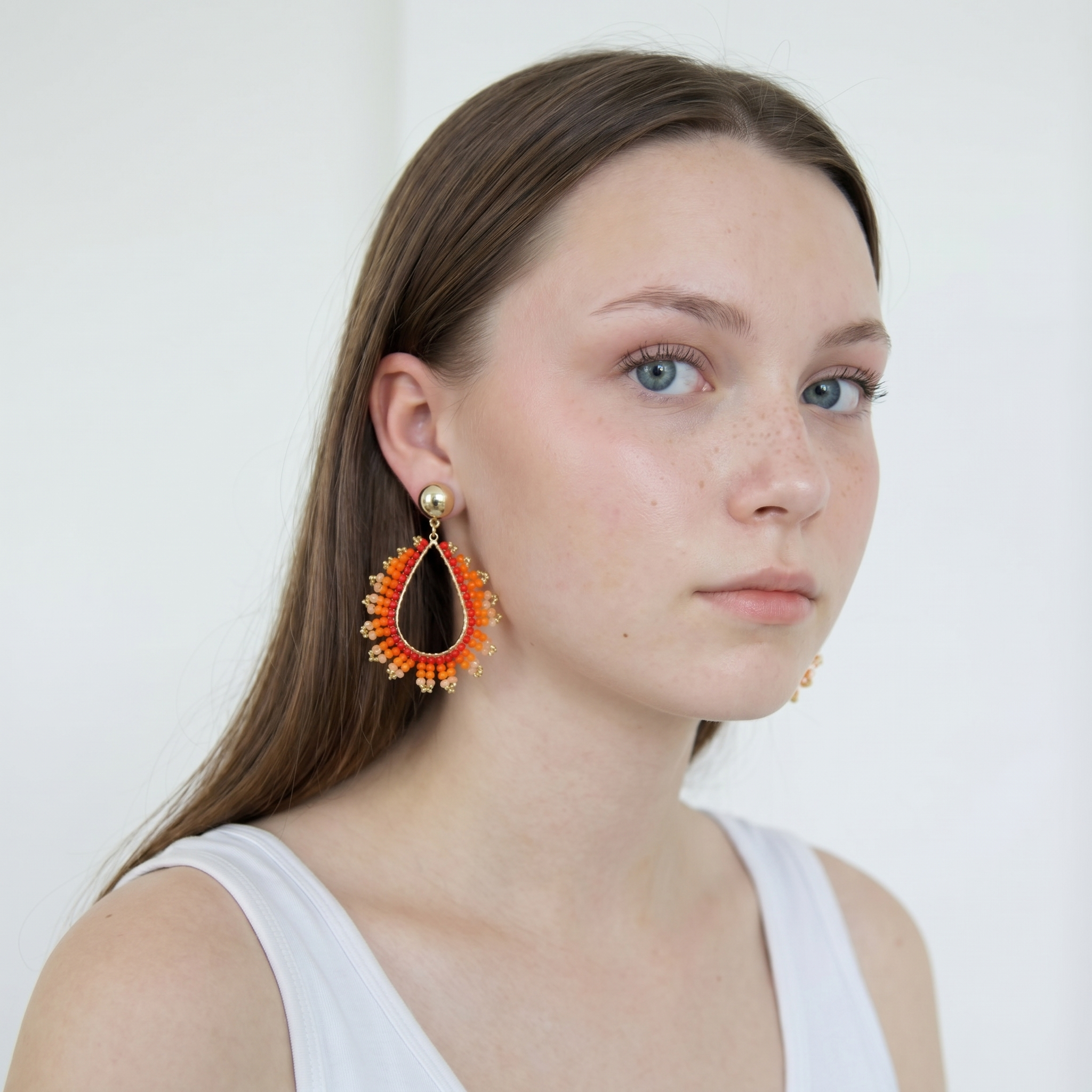 Lina-Perlenohrring